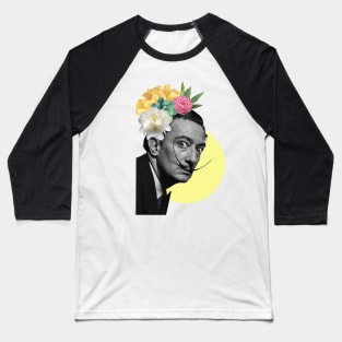 Salvador Dalí Collage Baseball T-Shirt